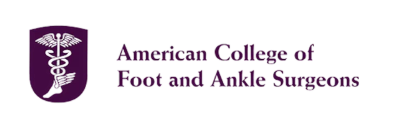 American College of Foot and Ankle Surgeons reference logo — permission and claim review required