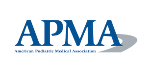 American Podiatric Medical Association reference logo — permission and claim review required