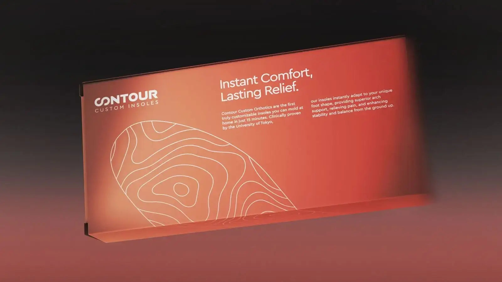 Contour Custom Insoles box